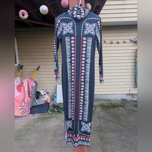 JAMIE OKUMA limited edition Winter 2020 Floral Beaded Ivory Shells MaxiCon